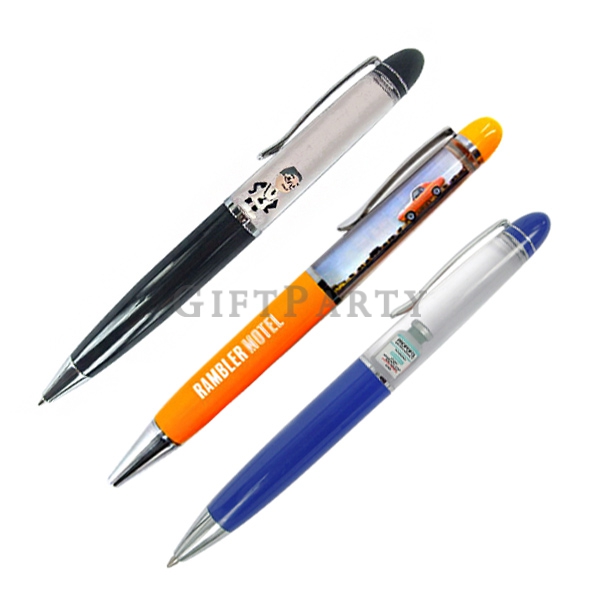 禮品,廣告禮品,贈品,廣告贈品,紀念品,客製造型筆, 2D 3D floater liquid ball pen