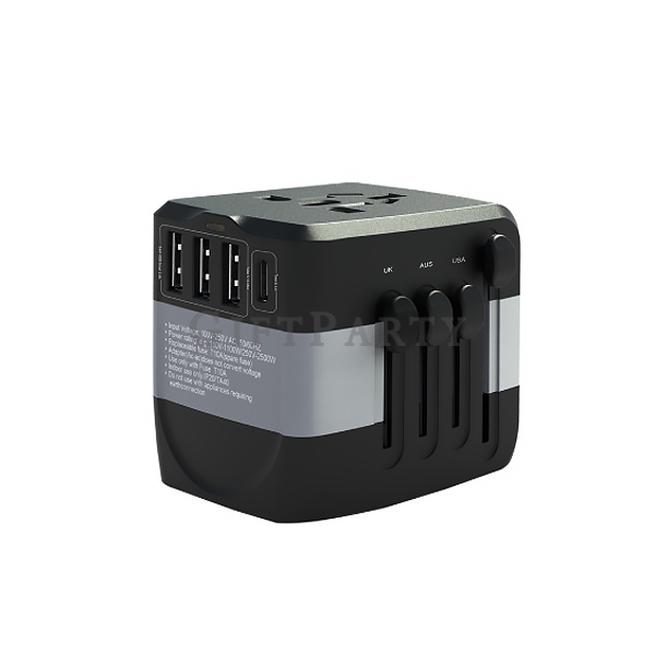 GP2341658Q2106-3USB+Type-C-全球多插頭萬用插頭