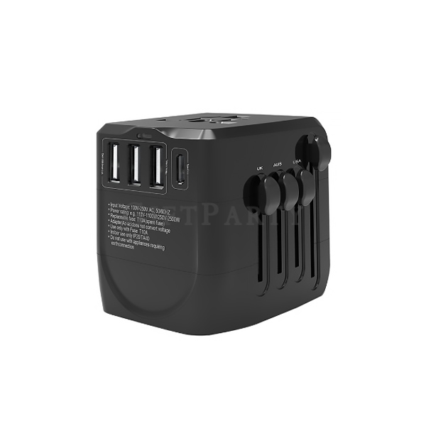 GP2341658Q2106-3USB+Type-C-全球多插頭萬用插頭3