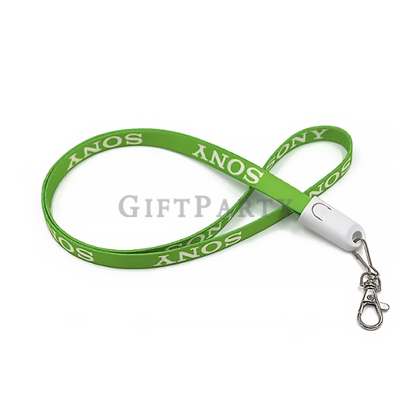 2合1掛繩手機充電數據線,2合1掛繩手機充電數據線, Phone Lanyard Dual Sided Charging Cable 90cm,電玩贈品,展會禮品,廣告贈品,Gifts for exh
