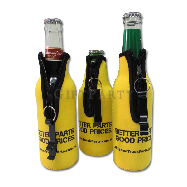 啤酒贈品,啤酒紀念品,百威贈品,客製化禮品,潛水布啤酒套