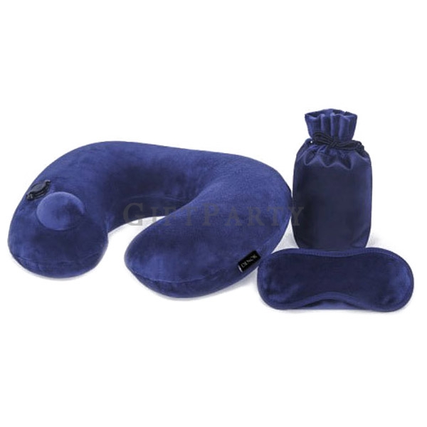 啤酒贈品,百貨公司贈品,旅展贈品,-旅行U型枕+眼罩+耳塞旅行三寶5