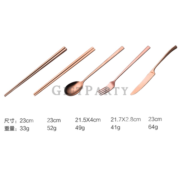百貨公司禮品,汽車禮品,時尚禮品,銀行禮品,VIP禮品,母親節禮品-精緻304不鏽鋼餐具五件組金筷