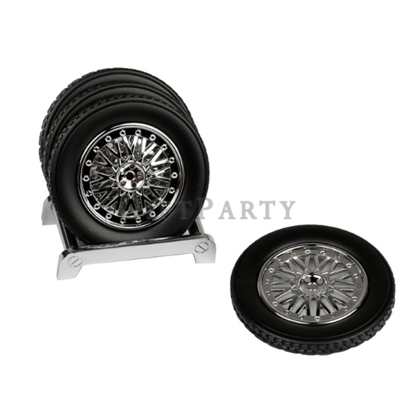 Advertising gifts, promotional gifts, custom logo gifts, practical gifts,輪胎造型,輪胎杯墊,禮品,汽車贈品,創意造行輪胎杯墊