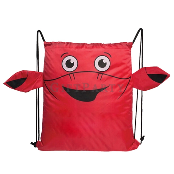 Child polyester drawstring bag backpack,兒童束口後背包(定制),Advertising gifts, promotional gifts, custom log