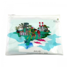 School stationery set + information bag (custom logo)