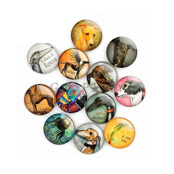 Logo printed custom crystal glass fridge magnet,狗狗贈品,寵物展贈品,禮品,客製化禮品,廣告贈品,玻璃磁鐵,Advertising gifts, pro