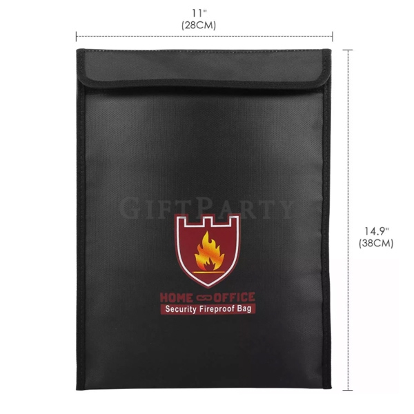 Waterproof fireproof document bag,重要文件袋,銀行重要文件袋,防水防火文件袋