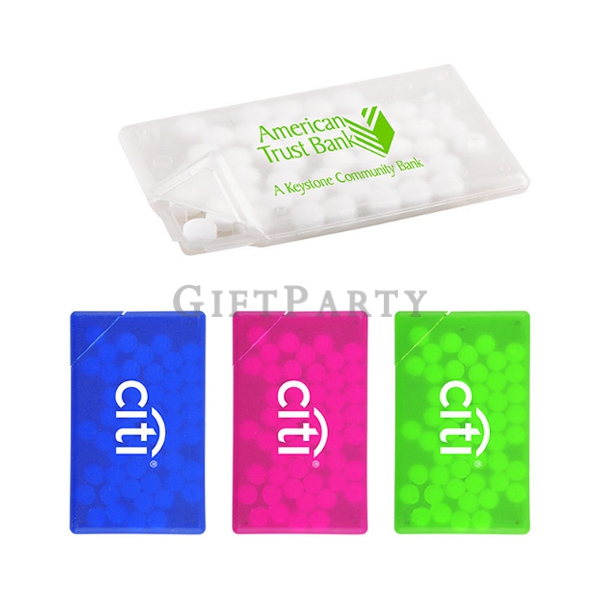 Custom mints,銀行贈品,廣告贈品,航空贈品,onpack贈品,啤酒贈品,超商贈品,50顆PC盒口袋薄荷糖