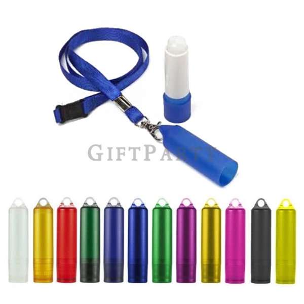 Lip Balm with lanyard,護唇膏+掛繩,Fashion magazine giveaway,微風贈品,時尚贈品,法國品牌贈品,廣告贈品,VOGUE贈品,雜誌附錄,