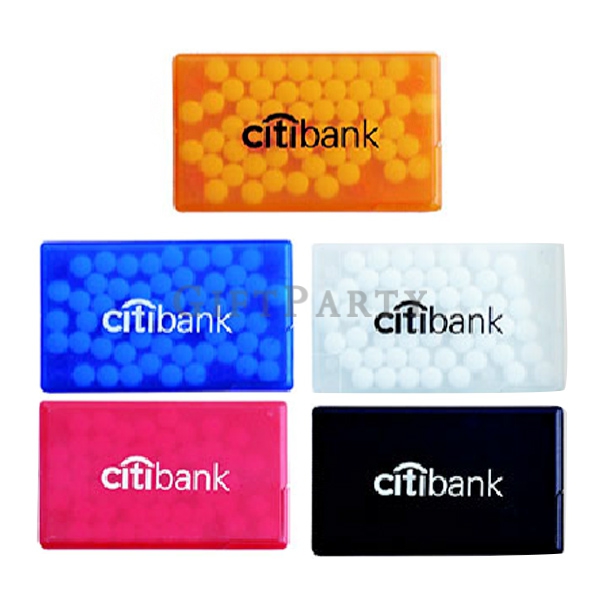 Custom mints,銀行贈品,廣告贈品,航空贈品,onpack贈品,啤酒贈品,超商贈品,50顆PC盒口袋薄荷糖