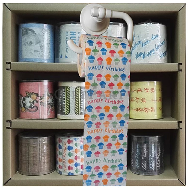 Custom Printed Toilet Paper Tissue Roll,客製廣告贈品,客製捲筒衛生紙,Advertising gifts, promotional gifts, custom,