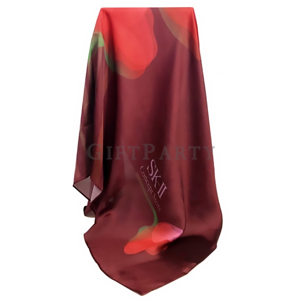Custom silk scarf,絲巾定制,客製絲巾, 仿真絲領巾, 航空絲巾, 品牌方巾, 演唱會頭巾, Furoshiki包裝巾, 櫃姐領巾, 精品VIP禮