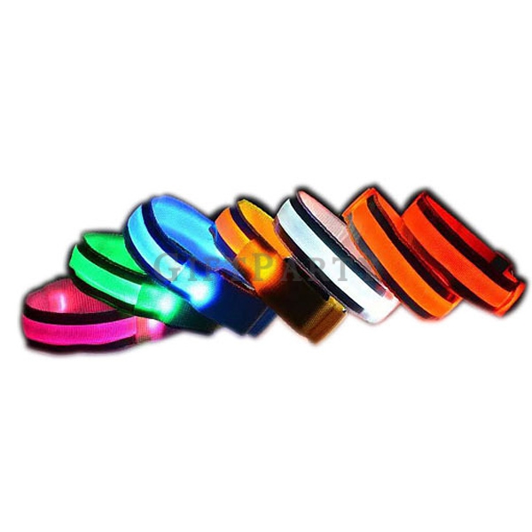 LED發光臂套,運動禮品,健走贈品,夜跑贈品,LED發光臂條運動手環,LED light arm band