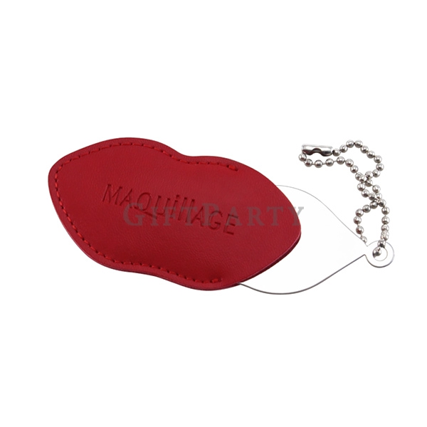 lip shaped small mini mirror,禮品,雜誌附錄,百貨公司贈品,唇膏贈品,彩妝贈品,彩妝紀念品,ysl贈品,迷你唇形隨身鏡,∣ Lip shaped small mini mi