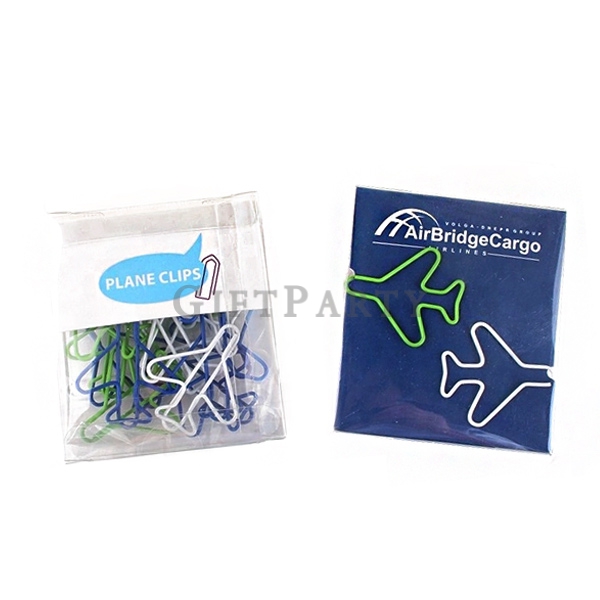 Airplane metal paper clip,飛機贈品,航空贈品,飛機紀念品,飛機造型迴紋針