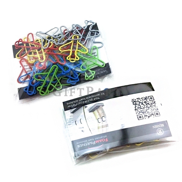 Airplane metal paper clip,飛機贈品,航空贈品,飛機紀念品,飛機造型迴紋針