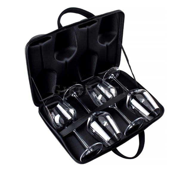 Wine glasses carrying case,酒商贈品,酒紀念盒,酒杯EVA便攜包