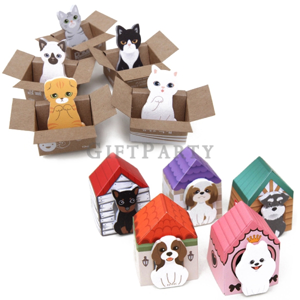 客製便條紙-愛護浪浪小狗貓咪便條紙狗便條紙, Puppy cat note paper cat dog note