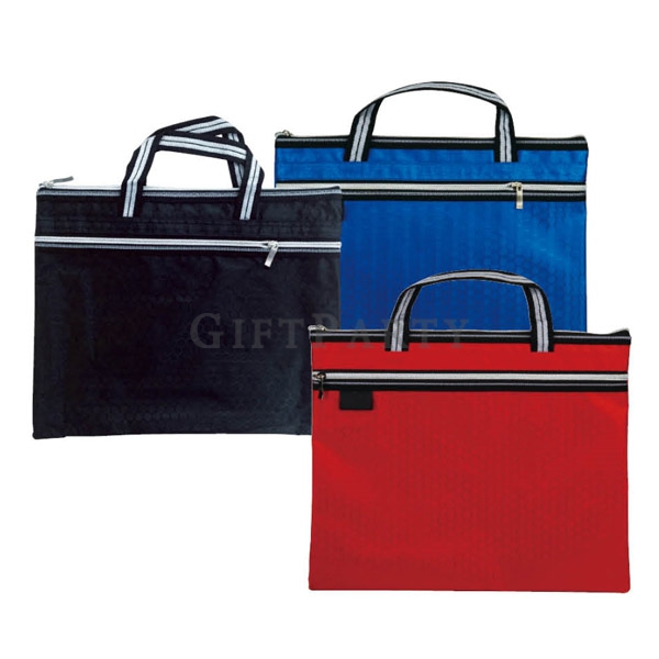 A4 zippered carrying file bag,文件袋,商務文件袋,資料袋,
