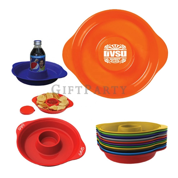 Sauce salt condiment tray round,超商贈品,零食贈品,企業贈品,影城贈品,兒童贈品,家庭日贈品,野餐贈品,圓形醬料食物盤,Advertising gifts, promo