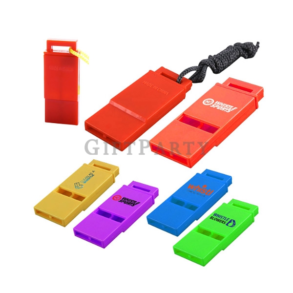 Plastic warning emergency whistle,高分貝塑料扁口哨,口哨,哨子,選舉贈品,Advertising gifts, promotional gifts, custom L