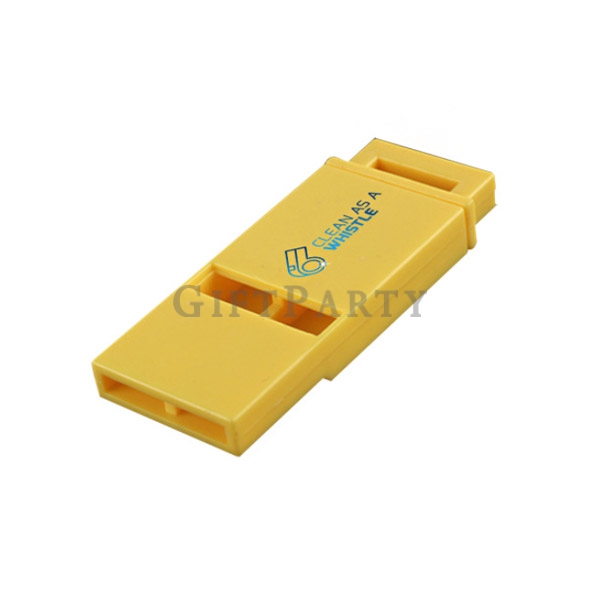 Plastic warning emergency whistle,高分貝塑料扁口哨,口哨,哨子,選舉贈品,