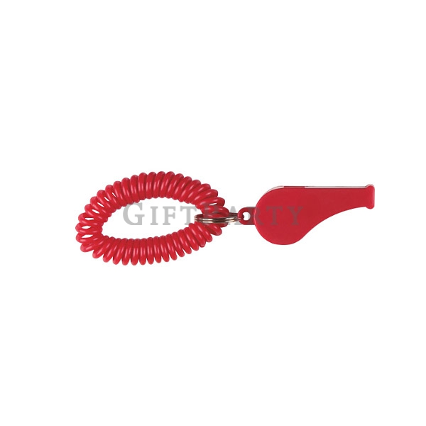 custom spring ring coil wrist band  whistle,選舉贈品,30元贈品,便宜贈品,廣告贈品,兒童安全贈品,女性贈品,塑料哨子彈簧圈, Advertising gi