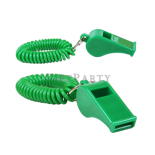 custom spring ring coil wrist band  whistle,選舉贈品,30元贈品,便宜贈品,廣告贈品,兒童安全贈品,女性贈品,塑料哨子彈簧圈, Advertising gi