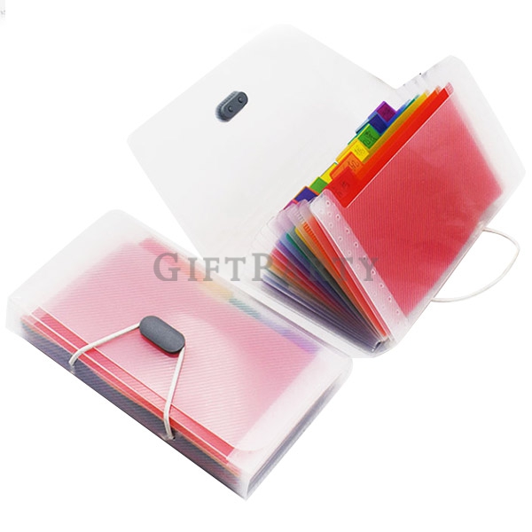 A6 Plastic Wallet for Cards,Coupons,Receipt,Tax Item, Mini Expanding Folders,A6風琴收納文件包資料夾,廣告贈品,禮品,贈品