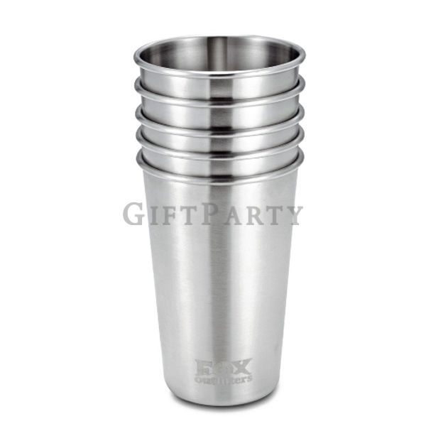 SS304 Stainless Steel Cup 16oz,Stackable 16 oz Brushed Stainless Steel Pint Cup,捲邊不鏽鋼杯450mlSS304 Sta