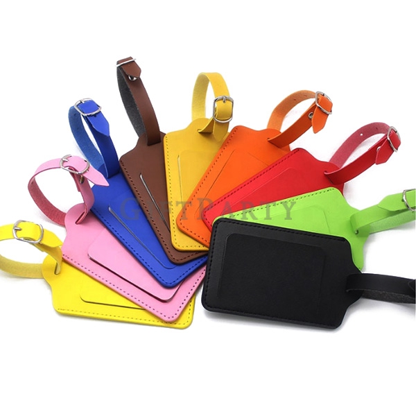 Custom Luggage Tag PU Leather Baggage Tag,廉價贈品,展場贈品,旅行贈品,廣告贈品,促銷贈品,30元贈品,PU皮革行李吊牌, Advertising gift