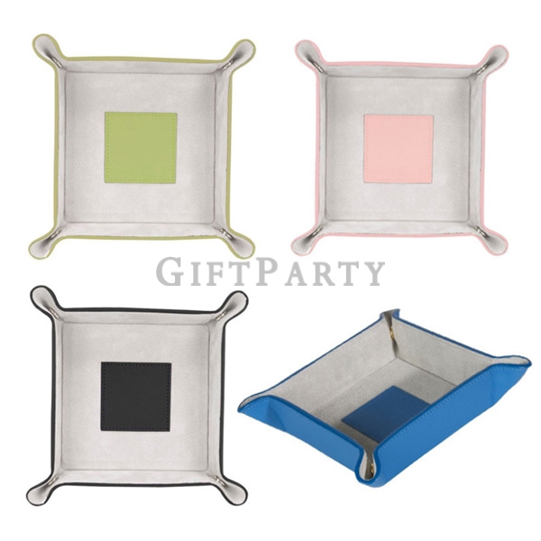PU Leather Storage Box Folding Dice Tray,精品贈品,品牌贈品,客製化禮品,百貨公司贈品,酒商贈品,廣告贈品,皮革折疊收納盒皮革拖盤, Advertising g