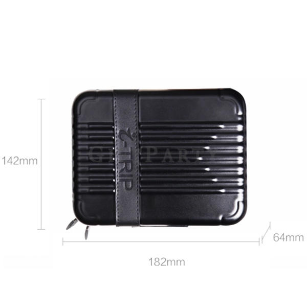 ABS  PC travel cosmetic bag,ABS PC wash bag ,潮牌贈品,時尚贈品,精品贈品,百貨公司贈品,硬殼盥洗包PU皮革烙印