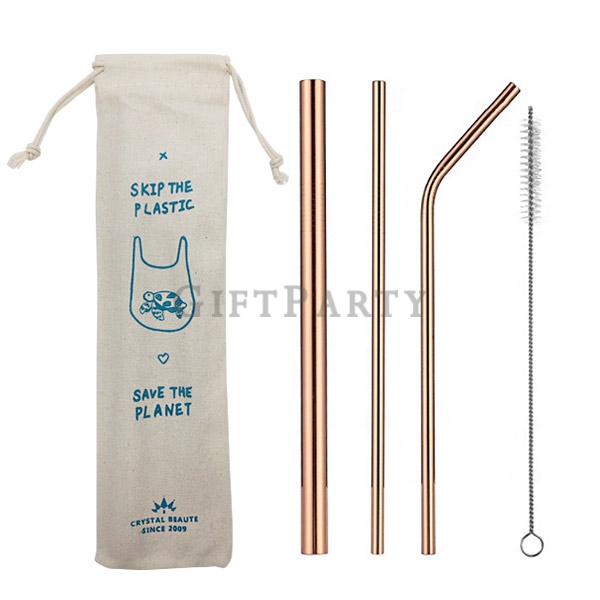 Stainless Steel Straw Set,環保吸管,316不鏽鋼吸管,環保吸管,廣告贈品,企業贈品,品牌贈品,304不鏽鋼吸管4件套, Advertising gifts, promotio