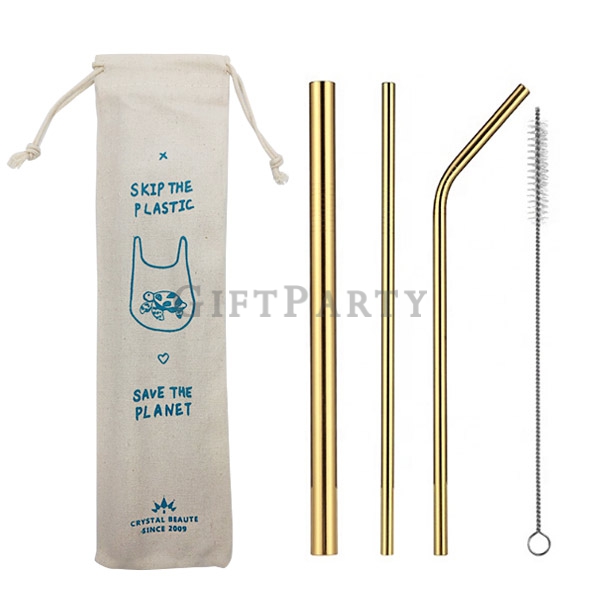Stainless Steel Straw Set,環保吸管,316不鏽鋼吸管,環保吸管,廣告贈品,企業贈品,品牌贈品,304不鏽鋼吸管4件套, Advertising gifts, promotio