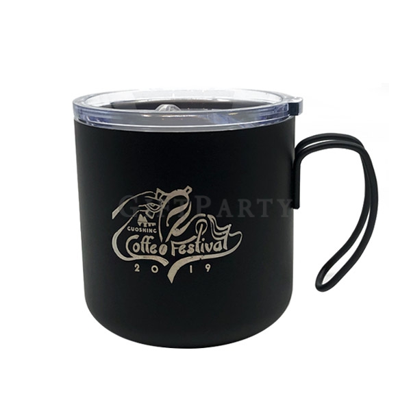 Stainless steel coffee cup with lid,潮牌贈品,品牌贈品,企業贈品,股東會贈品,股東會紀念品,棒球隊商品,不鏽鋼咖啡杯含蓋