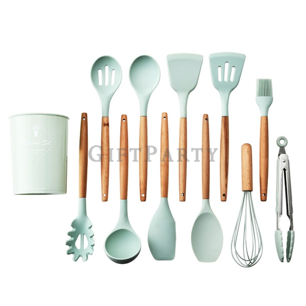 11 piece set high temperature Silicone kitchen  cooking set with ring,百貨禮品,品牌禮品,股東會禮品,vip禮品,-食品級矽膠廚