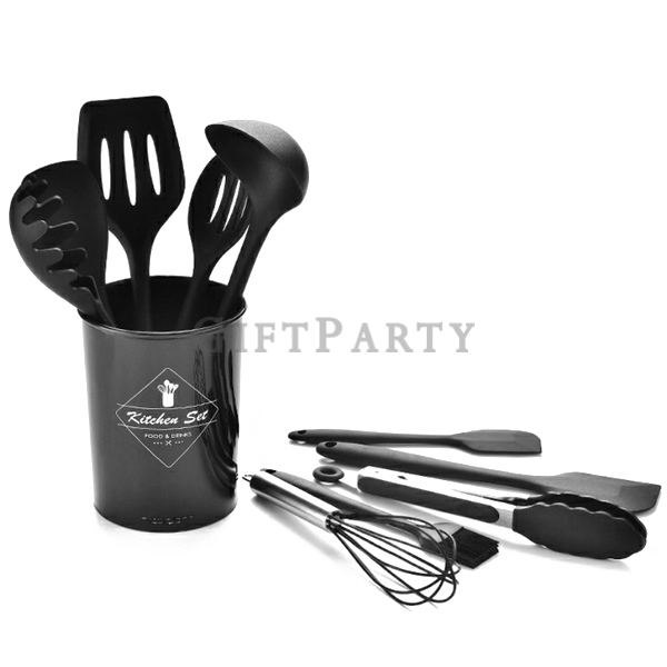 G11 piece set high temperature Silicone kitchen  cooking set with ring,百貨禮品,品牌禮品,股東會禮品,vip禮品,-食品級矽膠廚