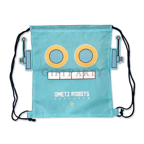 Custom shaped beam port backpack,客製機器人束口後背包,Advertising gifts, promotional gifts, custom LOGO gifts,