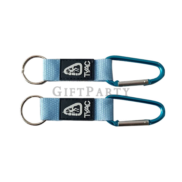 carabiner keychain carabiner key holder carabiner key ring,織帶登山扣鑰匙圈
