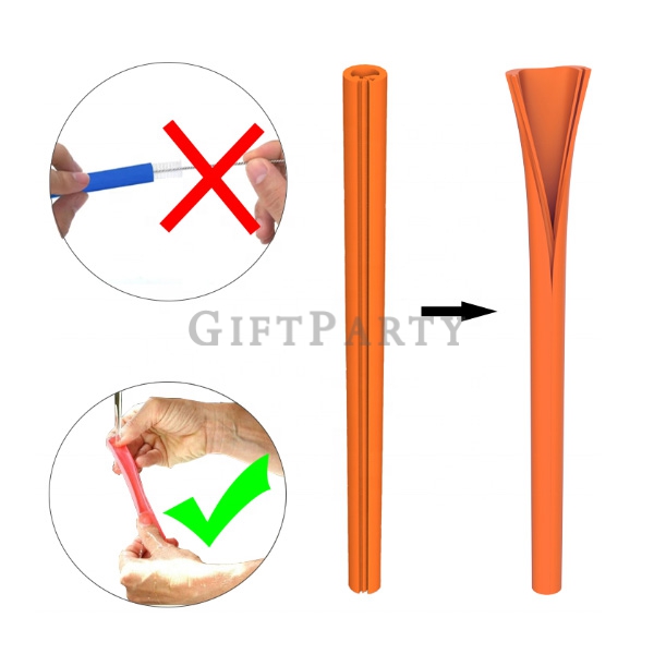 Food Grade Silicone Straws Detachable straw,可拆缷清洗食品級矽膠吸管,Detachable straw