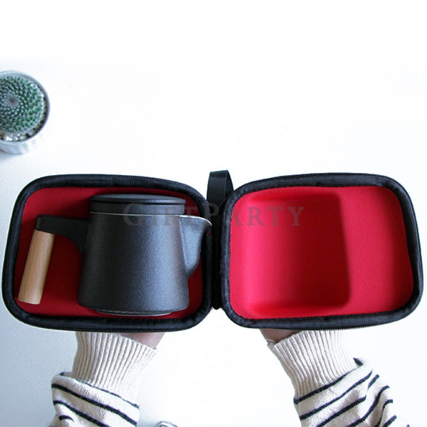 ceramic travel tea set,中國風贈品,攜帶式茶具,vip禮品,百貨公司贈品,股東會紀念品,旅行泡茶茶具套裝一壺四杯
