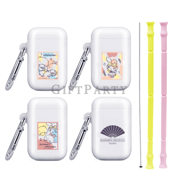 Eco-friendly Silicone Straw Foldable Straws with Carabiner,折疊矽膠吸管磁扣盒帶登山扣,Silicone straws, environmen