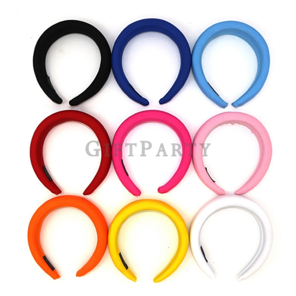 Fashion Headwear Wide padded Hairbands,5cm Width Velvet Sponge hairband,時尚厚海綿髮箍天鵝,時尚髮箍,時尚贈品,