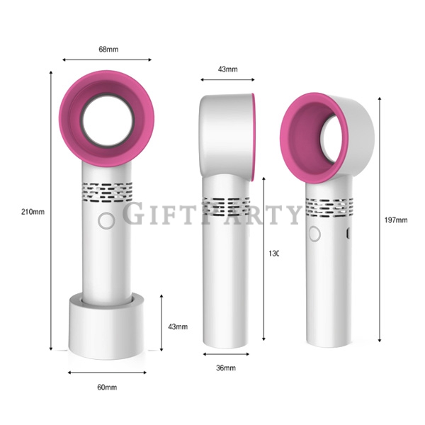 Mini handheld bladeless fan usb Charging,股東會贈品,股東會禮品,禮品,贈品,手持無葉風扇USB充電