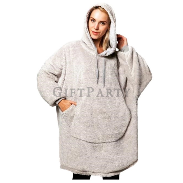 oversized sherpa blanket ,法蘭絨OVERSIZE連帽毯懶人毯,時尚禮品,精品禮品,百貨贈品,聯名贈品,聯名紀念品,禮品,