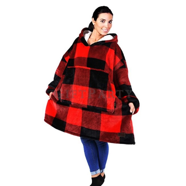 oversized sherpa blanket ,法蘭絨OVERSIZE連帽毯懶人毯,時尚禮品,精品禮品,百貨贈品,聯名贈品,聯名紀念品,禮品,