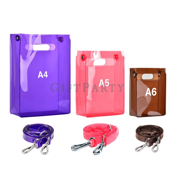 A4 A5 A6 PVC手提袋,PVC A4手提袋,透明手提袋,PVC A5手提袋, PVC A6手提袋,A4-A5-A6-PVC手提袋