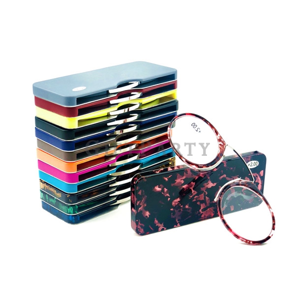 Portable reading glasses, fashionable reading glasses, gifts for the elderly, gifts to shareholders,